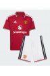 Manchester United Harry Maguire #5 Babyklær Hjemme Fotballdrakt til barn 2026-27 Korte ermer (+ Korte bukser)